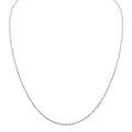 Italienische Singapur-Kette, 925 Silber rhodiniert, ca. 60 cm, ca. 2,98g