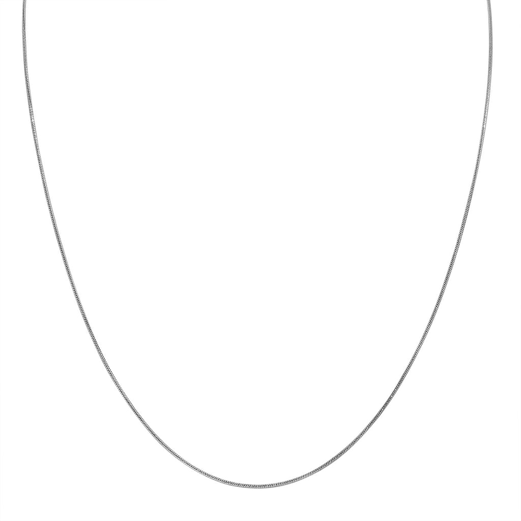 925 Silber rhodiniert Kette ca. 60 cm ca. 2,98g