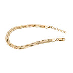 925 Silber vergoldet Armband ca. 18 cm ca. 4,20g