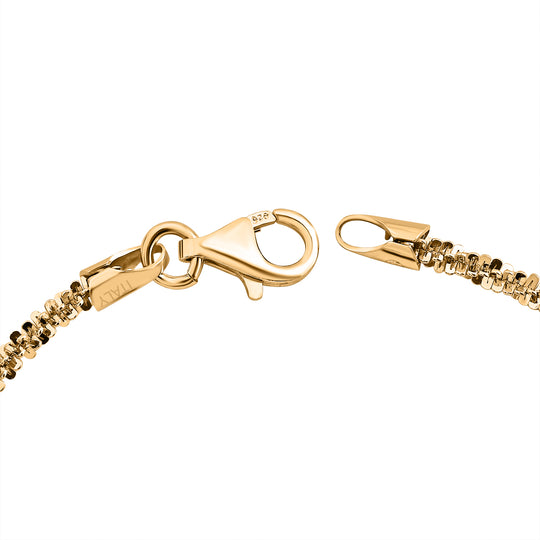 925 Silber rhodiniert Armband ca. 19 cm ca. 2,31g