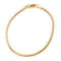 925 Silber vergoldet Armband ca. 19 cm ca. 7,99g