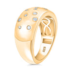 D’Joy Moissanit Ring und Ohrringe