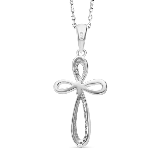 Weißer Diamant P Anhänger 925 Silber Gelbgold Vermeil ca. 0,10 ct.