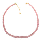 Iliana AAA Morganit Halskette ca. 45 cm 750 Gold ca. 150,91 ct.