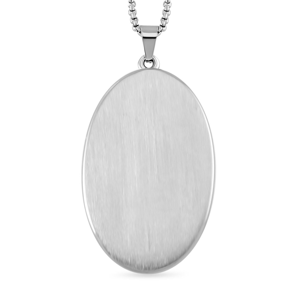 Gelbes Tigerauge Halskette ca. 60 cm Reiner Edelstahl ca. 19.00 ct