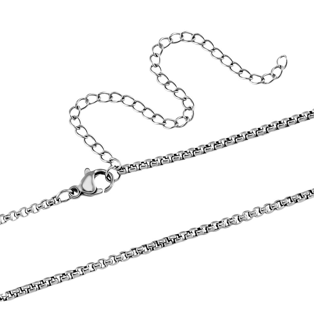 Gelbes Tigerauge Halskette ca. 60 cm Reiner Edelstahl ca. 19.00 ct
