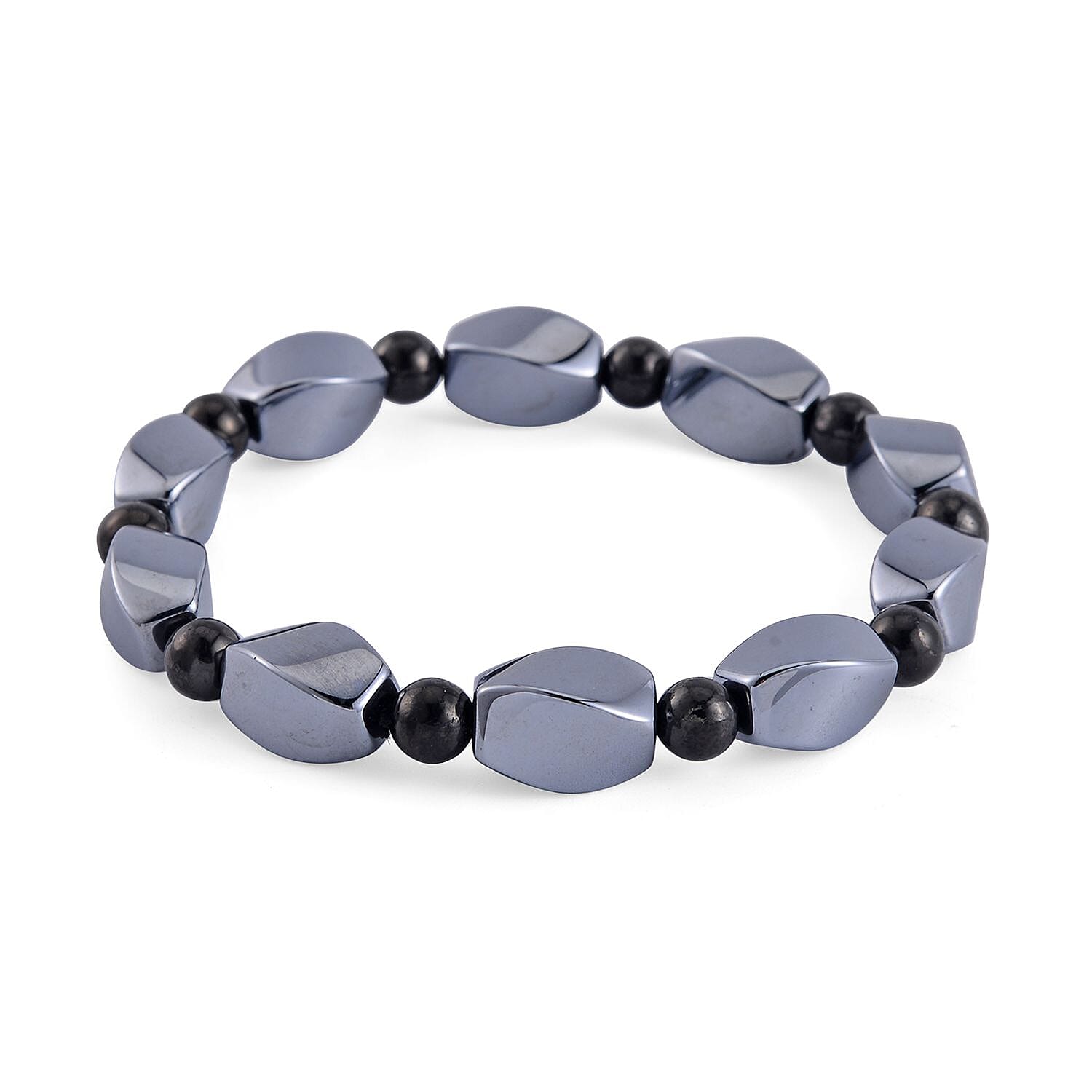Terahertz, Shungit Armband Flexibel cm ca. 90,38 ct.