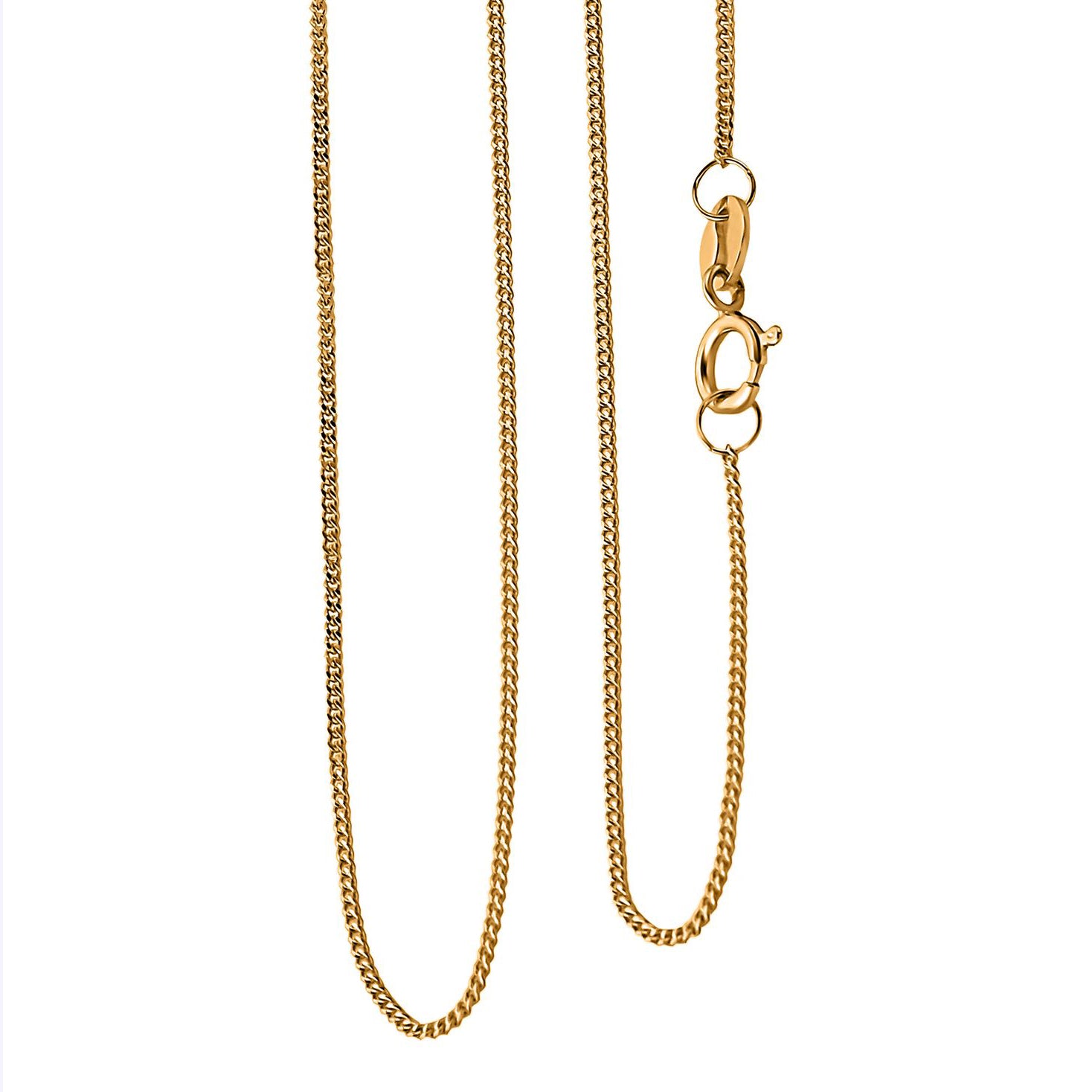 Kandarekette ca. 50 cm 750 Gelbgold