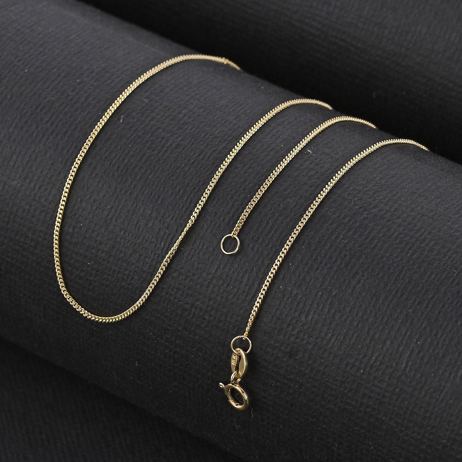 Kandarekette ca. 50 cm 750 Gelbgold