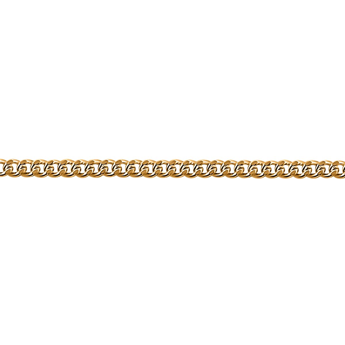 Kandarekette ca. 50 cm 750 Gelbgold