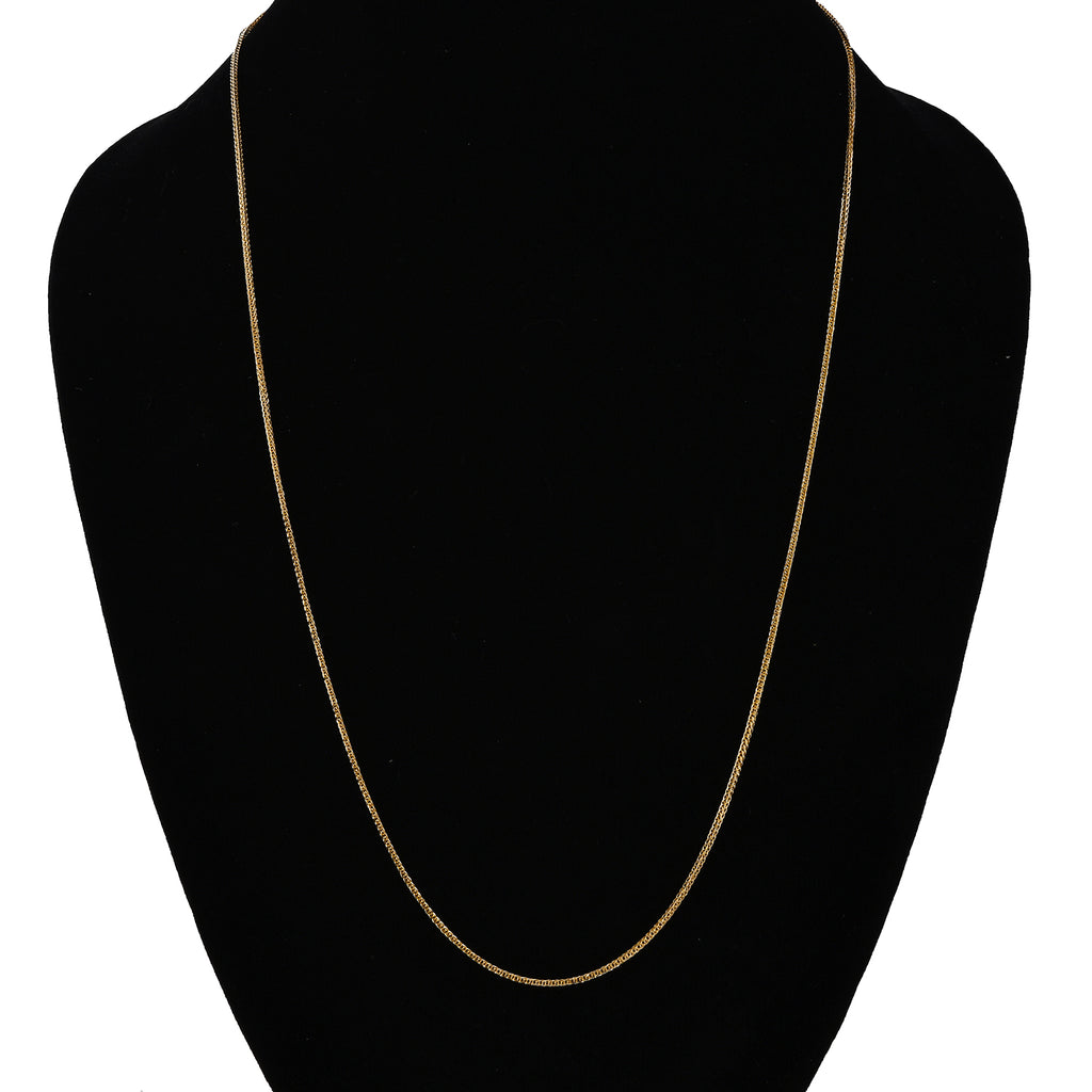 Spiga Halskette ca. 50 cm, 916 Gelbgold ca. 2,07g