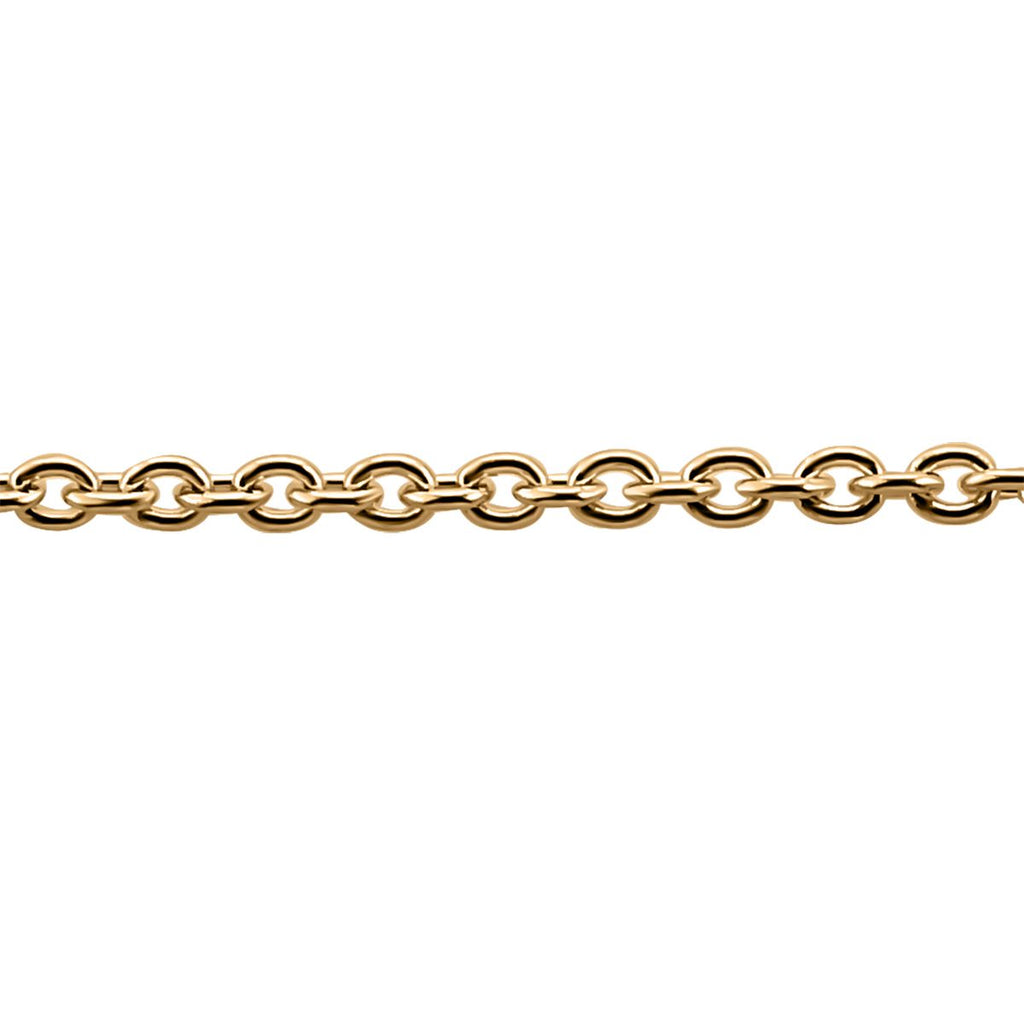 Ankerkette, ca. 50 cm, 375 Gelbgold