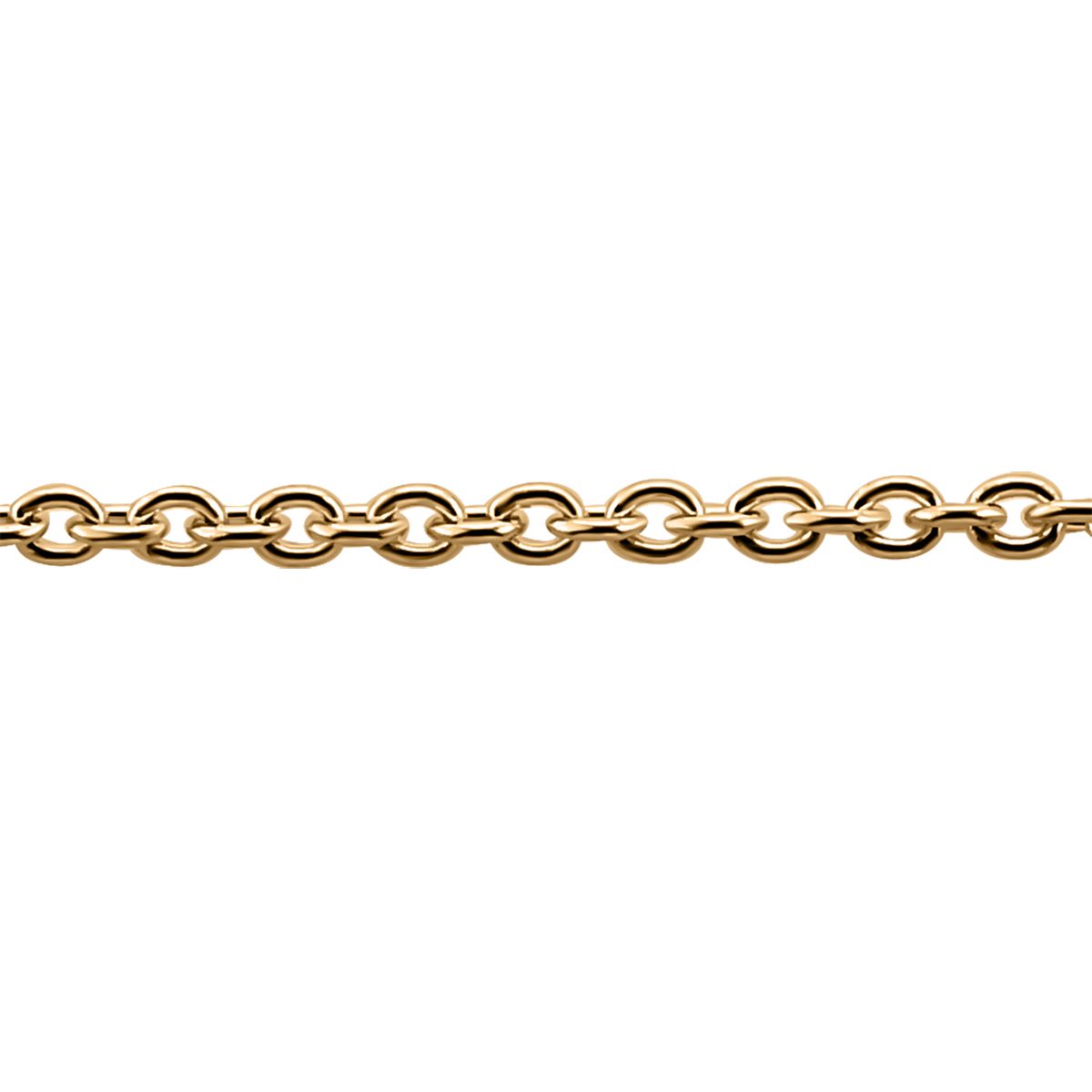 Ankerkette, ca. 50 cm, 375 Gelbgold