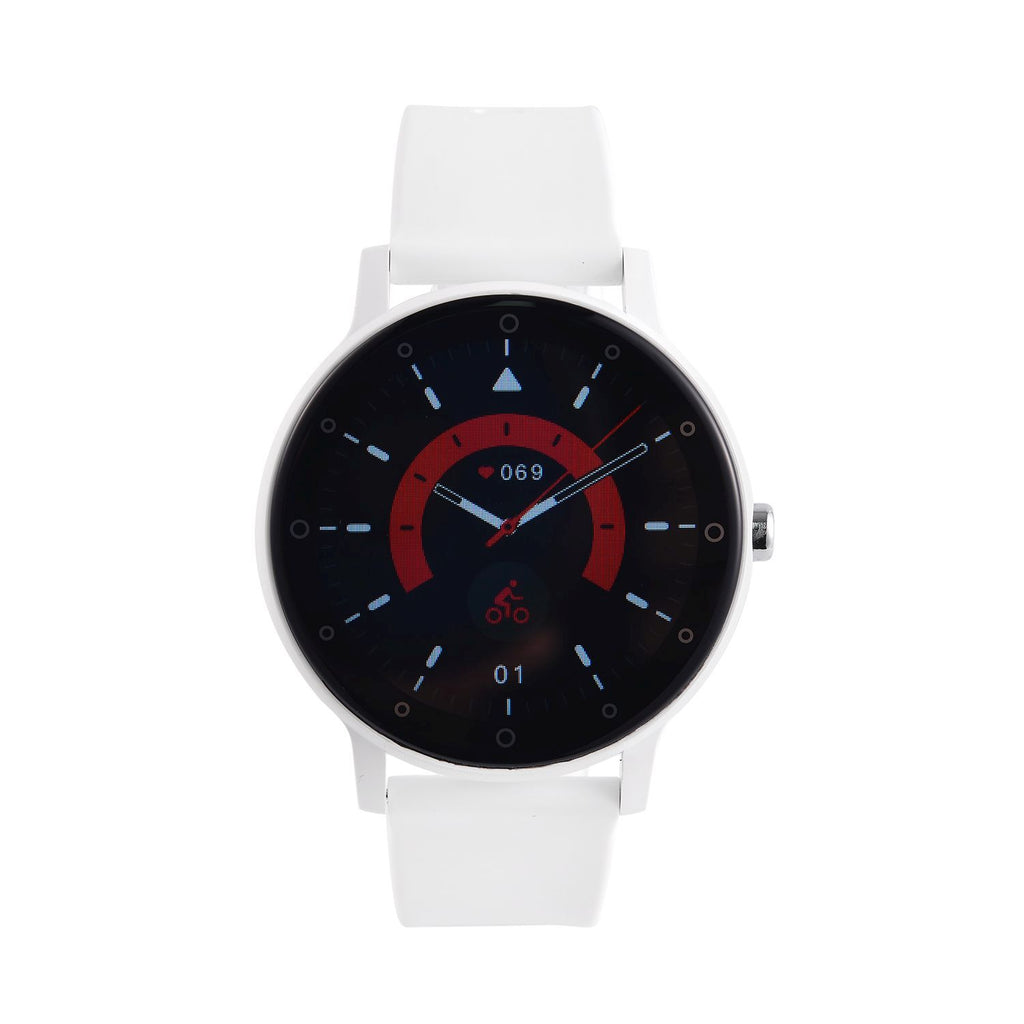 HiWatch Plus Smartwatch Weiß Bluetooth 5.3, TFT-Display, Herz- & Gesundheitsmonitoring, iOS und Android-kompatibel