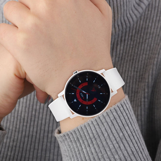 HiWatch Plus Smartwatch Weiß Bluetooth 5.3, TFT-Display, Herz- & Gesundheitsmonitoring, iOS und Android-kompatibel