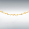 Designer Close Out Valentino Halskette, ca. 45 cm, 375 Gelbgold