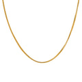 Franco Kette 50 cm in 916 Gold