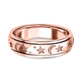 925 Silber Roségold VermeilRing (Größe 21.25) ca. 5,16g
