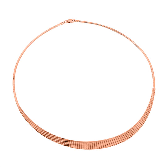 925 Silber rosévergoldet Halskette ca. 45 cm ca. 12,25g