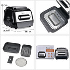 HOMESMART Foodi Steam Grill Air-Fryer, Multifunktion, 6L Kapazität