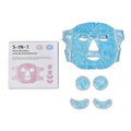 5er Set Gel Gesichts- und Augenmasken Set, blau