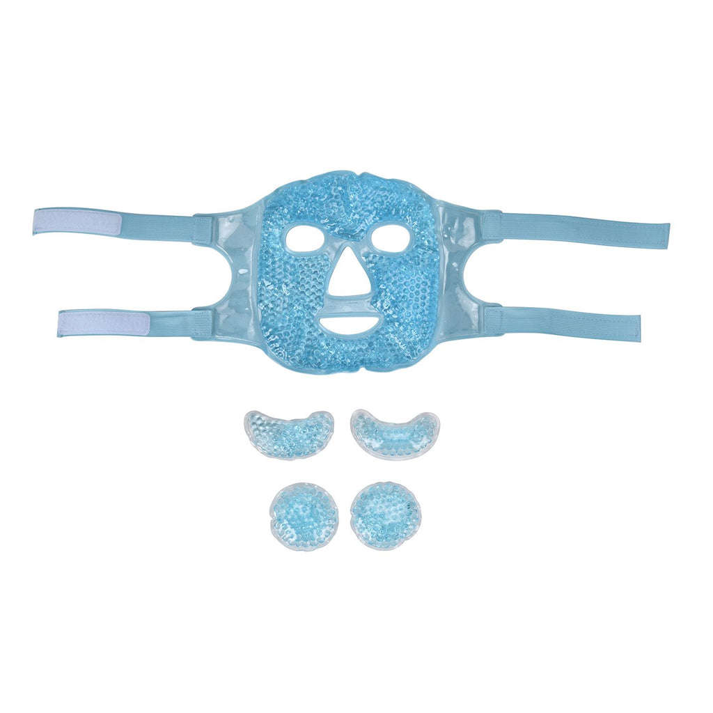 Set aus 5 Gel-Gesichtsmasken und Augenmasken