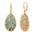 AA natürliche, äthiopische Welo Opal-Ohrringe - 6,88 ct.