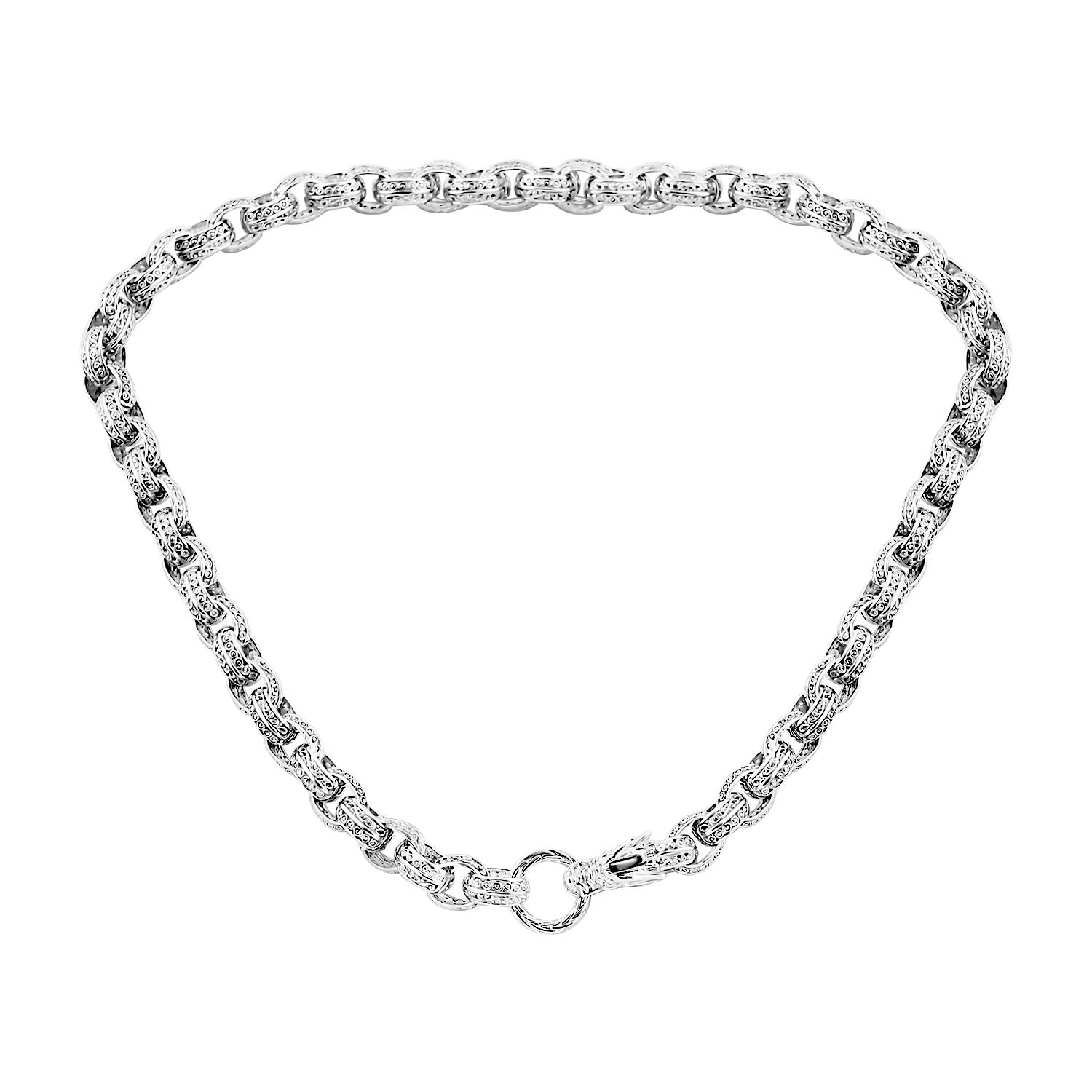 Royal Bali - Royal Bali - 925 Silber Halskette, ca. 50 cm ca. 78,20g