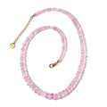 ILIANA AAA Morganit 45cm Halskette in 750 Gold - 155 ct.