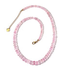 Iliana AAA Morganit Halskette ca. 45 cm 750 Gold ca. 155,00 ct.