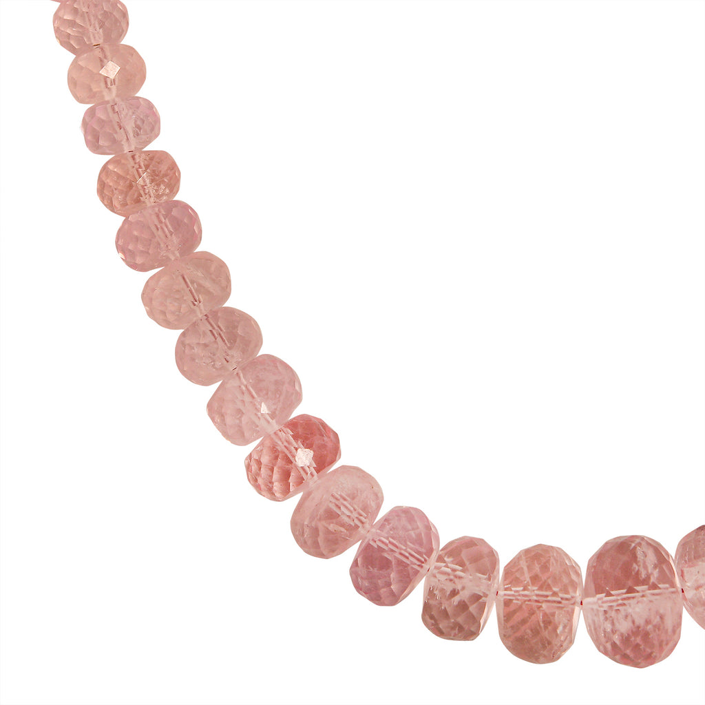 Iliana AAA Morganit Halskette ca. 45 cm 750 Gold ca. 155,00 ct.