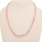Iliana AAA Morganit Halskette ca. 45 cm 750 Gold ca. 155,00 ct.