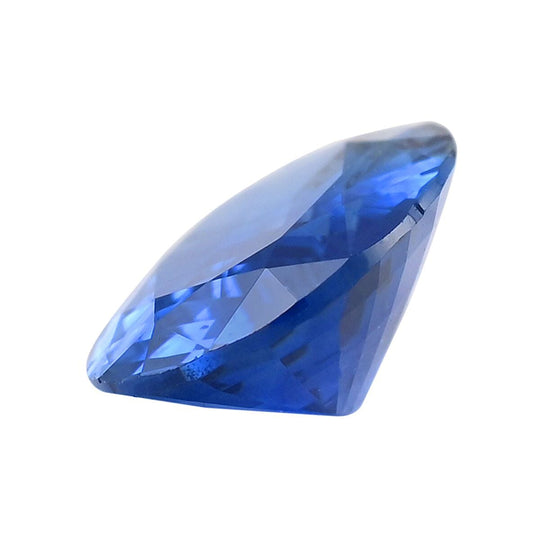 AAAA Ceylon Sapphire Oval Free Faceted Cut, AGI zertifiziert, 1.00 Ct