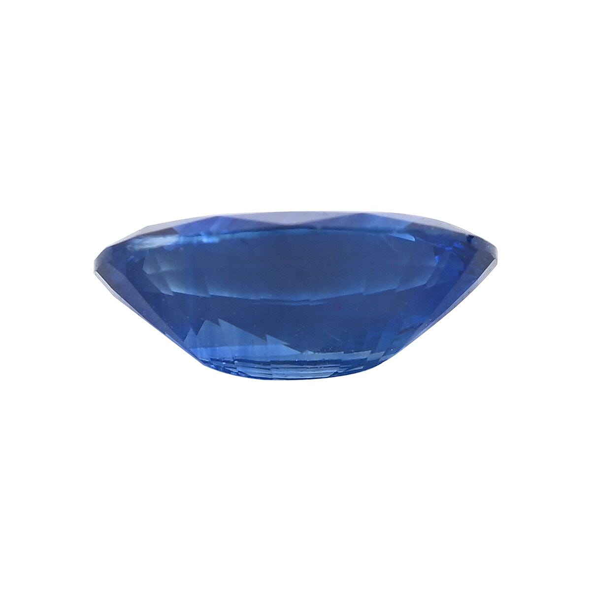 AAAA Ceylon Sapphire Oval Free Faceted Cut, AGI zertifiziert, 1.00 Ct