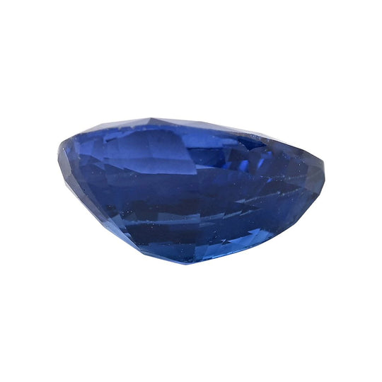 AAAA Ceylon Sapphire Pear Free Faceted Cut, AGI zertifiziert, ca. 1.00 Ct