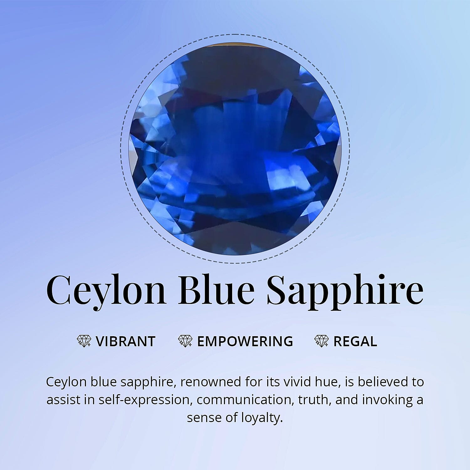 AAAA Ceylon Sapphire Pear Free Faceted Cut, AGI zertifiziert, ca. 1.00 Ct