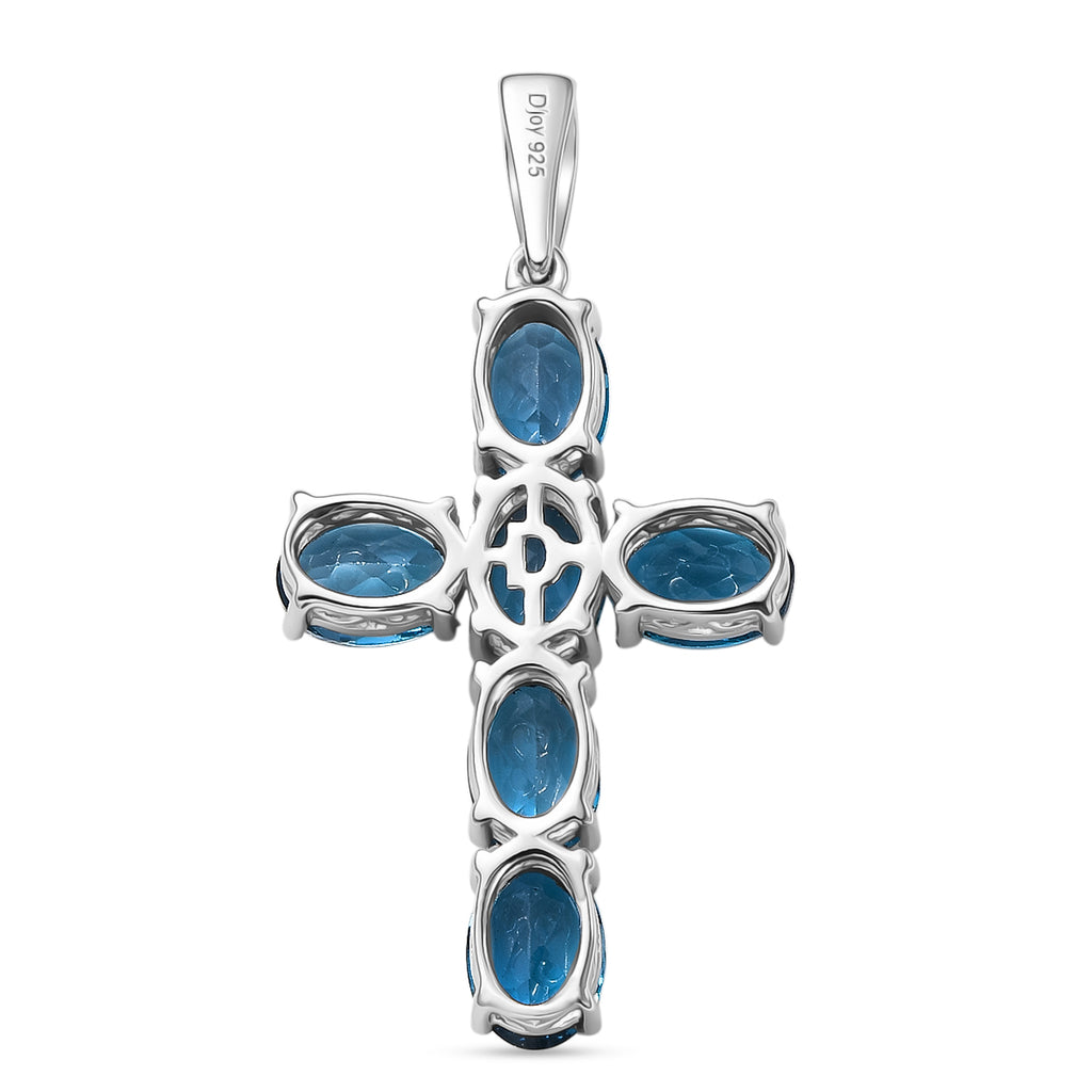 London Blau Topas Schmuckset