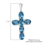 London Blau Topas Schmuckset