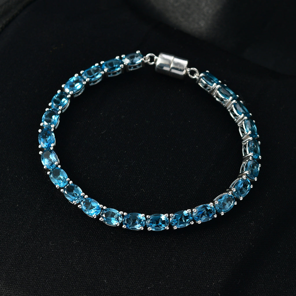 London Blau Topas Schmuckset