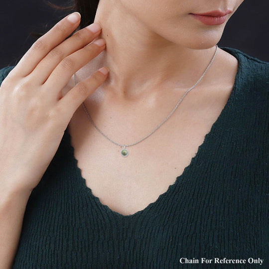 ILIANA zertifizierter und geprüfter AAA Tahiti 9,5-10mm Perle und SI Diamant Halo Anhänger in 750 Weißgold