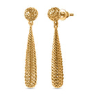 916 Gold Ohrringe ca. 3,67g
