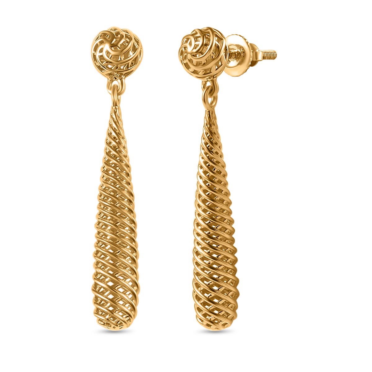 916 Gold Ohrringe ca. 3,67g
