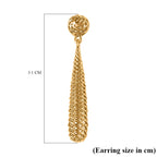 916 Gold Ohrringe ca. 3,67g