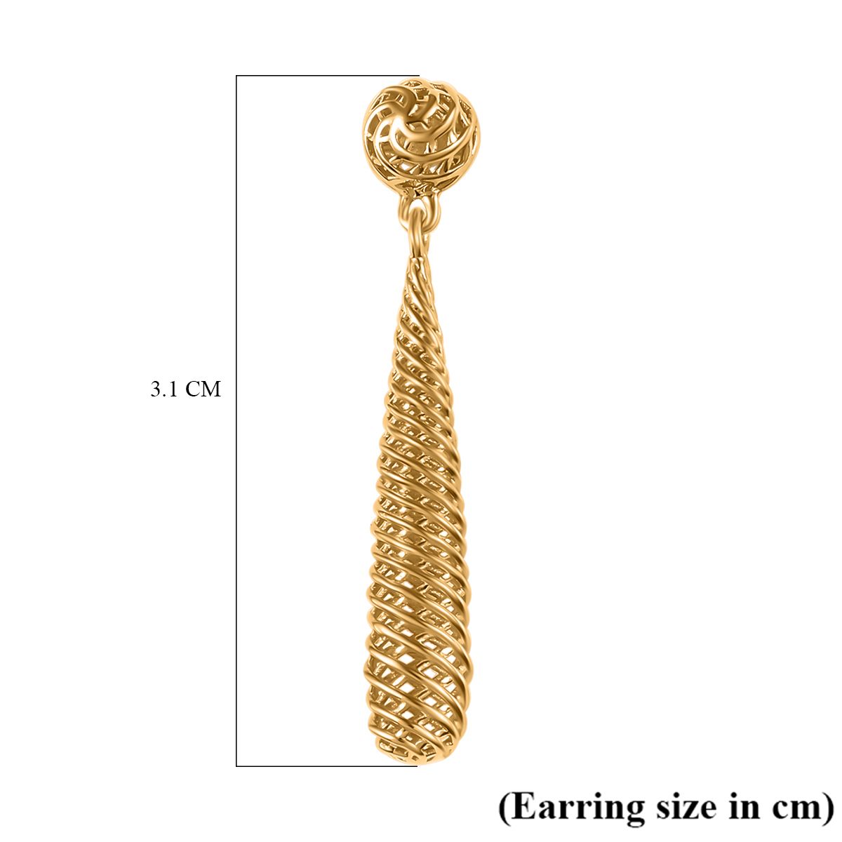 916 Gold Ohrringe ca. 3,67g