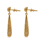 916 Gold Ohrringe ca. 3,67g
