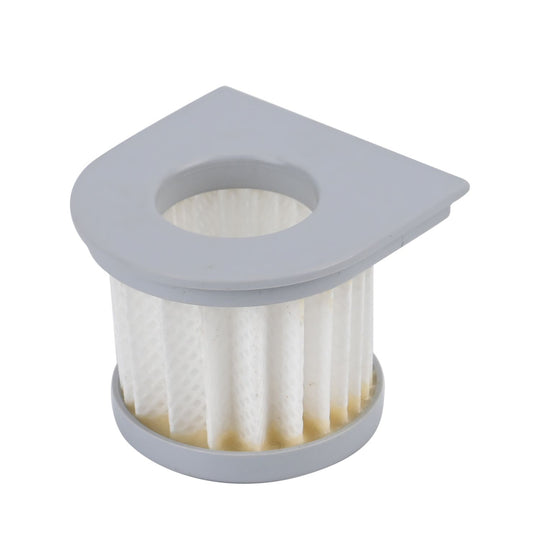 Ersatzfilter-Set (6 Stück) - Weiß/Grau, 3.6x4.7x4.7 cm, Hochwertige PET-Staubsaugerfilter für optimale Reinigungsleistung