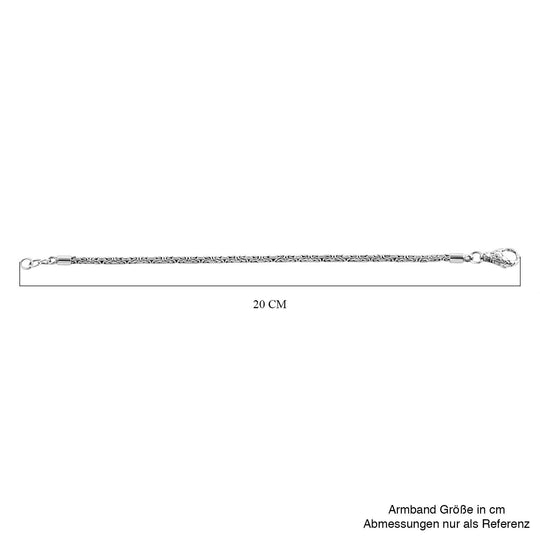 925 Silber Armband ca. 20 cm ca. 9.98g