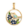 AA natürlicher äthiopischer Welo Opal und Zirkon-Anhänger - 0,34 ct.