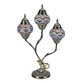 Mosaikglas Tischlampe, bunt