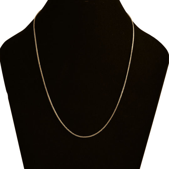 375 Gold Spiga Halskette, ca. 75 cm, ca. 2,00g